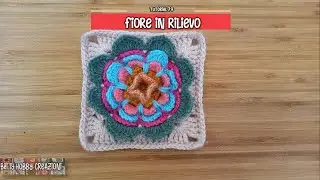 tutorial # 79 MATTONELLA- Fiore in rilievo