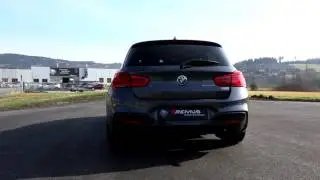 BMW M140i F20 with REMUS cat back system Motech Performance