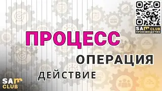 Процессы и операции в управлении предприятием