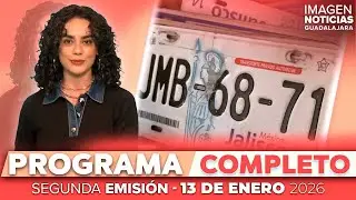 Noticias GDL con Carolina Martínez | Programa completo 13 de enero de 2026