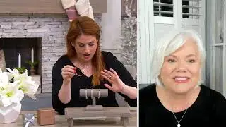 Affinity Diamonds Hinge Bangle, Sterling, 1.00 cttw on QVC