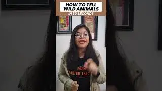 Class 10 How to tell wild animals in 60 seconds⏰✅ #class10 #class10english #vedantu #class10english