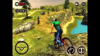 Downhill Domination -  Bike Race Games - Mountain Biking Game - Gameplay Video