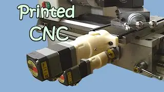 South Bend SB1001 CNC Lathe, 3D Printed Parts, Arduino Controlled
