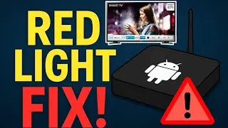How to Fix Android TV Box Stuck on Red Light | Android TV Box Not Working