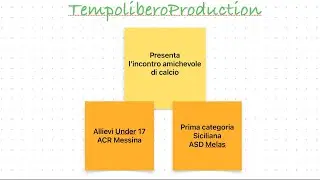Incontro amichevole ACR Messina U17 vs ASD Melas