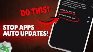 How to Stop Auto Updating Apps in Play Store on Android (Simple Guide)
