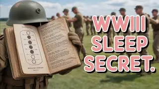 Most effective Sleep Hack during WWII! No sleeping Pills after Today#insomniarelief #military