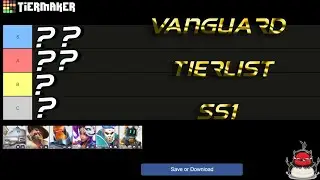 Vanguard Tier List For SS1!! T3 Arena Tierlist and Vanguard Meta Discussion