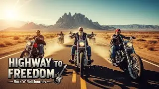 Best Rock &rsquo;n&rsquo; Roll Ride Music 🔥 Asphalt Stories of America | Guitar-Driven Road Rock