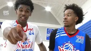 Josh Christopher Vs. Kyree Walker & PJ Fuller! Pangos All American Camp - Isaiah Todd