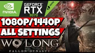 Wo Long: Fallen Dynasty Demo - RTX 3070 + Intel Core i5 10400F 1080p/1440p All Max Setting Gameplay