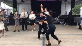 Dancers from Chicago Swing Dance Studio @ Stockholms Kulturfestival -part 1