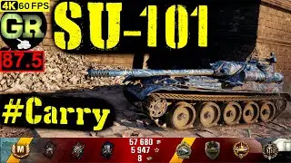 87_World of Tanks SU-101 WoT Replay - 8 Kills 5.4K DMG(Patch 1.5.0)