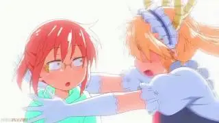 「AMV」- kobayashi-san chi no maid dragon - Across The Line