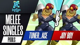 Tuner_ace vs Joy Boy - Pools Melee Singles - Low Tide City | Falcon vs Falcon