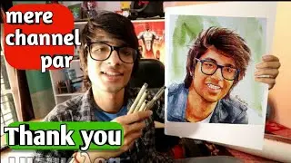 Watercolour painting of sourav joshi Arts // Mere channel par sourav joshi 😍 #sourav_joshi_art