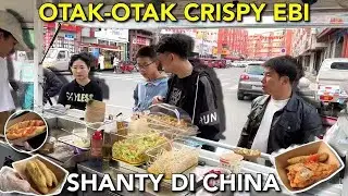 JUAL OTAK OTAK CRISPY DARI EBI DENGAN FOOD TRUCK DI CHINA, ALHAMDULILLAH WARGA CHINA LUMAYAN SUKA🥰