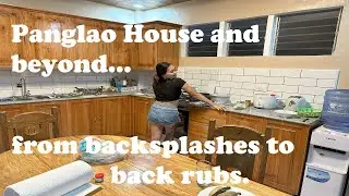 We complete the kitchen and run around town some more.