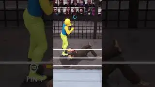 WWE 2K22 Roblox Noob vs Saul Goodman take-downs #gaming4fish #shorts