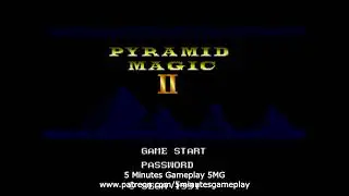 Pyramid Magic 2 (Sega Genesis / Mega Drive) 5MG