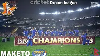 Dream cricket live make to strong team I am back