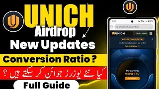 Unich Airdrop latest Updates | Unich Airdrop conversion Ratio Full Guide 