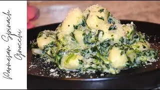 Creamy Parmesan Spinach Gnocchi | Ruma's Rannaghor