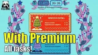 Russian Fishing 4 - NEWS - Premium tasks 2025 Christmas tasks with Premium #rf4