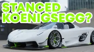 Building a STANCE KOENIGSEGG Jesko in 4 minutes
