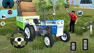 Tractor Simulator 2025 | Swaraaj 4x4 Cargo Transport Tractor Driving Games | Android GamePlay 