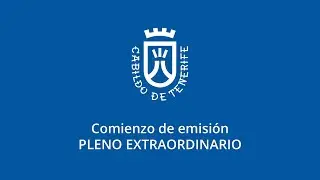 Pleno extraordinario del Cabildo de Tenerife, 12 de septiembre de 2025