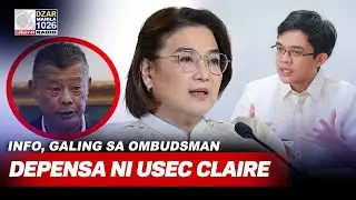 DEPENSA NI CLAIRE CASTRO | USec. Castro, kinuwestiyon ang motibo ng libel case ni Rep. Leviste