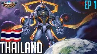 My First Ranked Game in Asia! Iggy Gee Goes Global - Thailand Ep1 | Mobile Legends