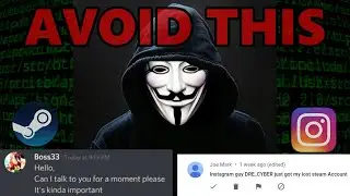 WARNING! A New Steam/Instagram Scam?! (Report These Accounts)