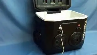 60qt Cooler Stereo / Radio Cooler / Ice Chest With Speakers 4 150 Watt Speakers IceChestRadios.Net