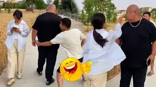 Why won't she admit she touched me?