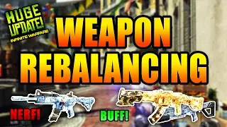 MAJOR IW WEAPON REBALANCE - NV4 & KBAR-32 NERF + Type-2 & Volk BUFF & More! [IW Update]