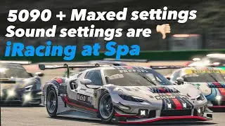 Maxed out settings Triple 2K | iRacing 5090+9800x3D