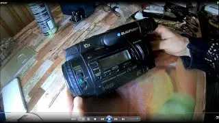 Inside an Vintage Hi8 Camcorder ( BLAUPUNKT ), Alter Hi8 Video Camera Recorder von innen
