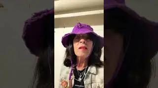 Chapeau violet p&ecirc;cheur darlings