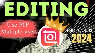 How to use PIP in Inshot video Editing App|Use PIP Inshot App|Inshot App Tutorial|#inshot#how#howto