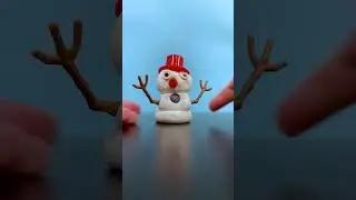 #KidsToy #Snowman #Winter #Clay #Craft #DIY #StockingStuffer #Holidays #SensoryPlay #GiftGuide