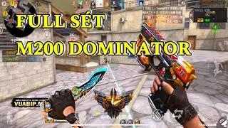 CF Mobile | Cày RP Sấp Mặt Cuối Cùng Cũng Full Sét M200-VIP DOMINATOR Cho Dân Cày Chay | Tường CT