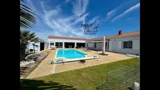 Maison à vendre - St Julien des Landes  3 chambres avec piscine, studio et garage de plus de 100m²