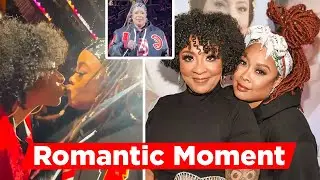 Da Brat Kisses Her Wife Jessica Dupart In Concert