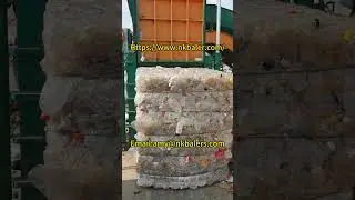 Plastic Bottle Baler - Hydraulic Baling Press Machine