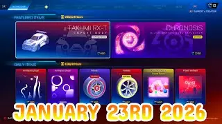 Rocket League ITEM SHOP Daily #440 (23rd January 2026)