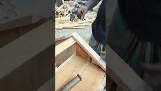 lnstalling strong side battens for pigeon house fencing #pigeon #голубь #حمامة #pets #woodworking