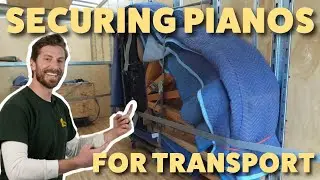 How to Safely Load and Secure a Grand Piano in a Truck - How to Move a Grand Piano
